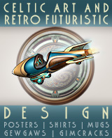 Celtic Art and Retro Futuristic Design